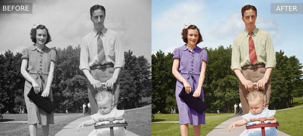 outsource image colorization services